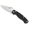 Spyderco 2024 Spyderco Para Military 2 G-10 Black Plain SPY-C81GP2 - alternate 2